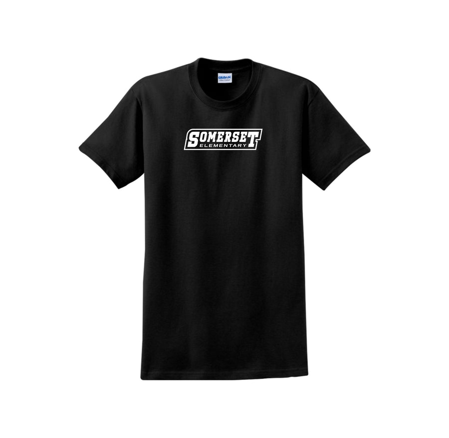 Somerset Elementary Spirit Wear 2023-24 On-Demand-Adult Unisex T-Shirt On-Demand Typographic Logo