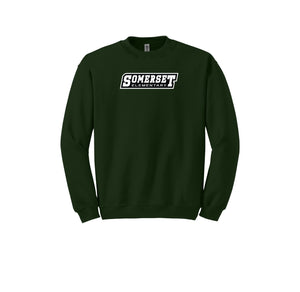 Somerset Elementary Spirit Wear 2023-24 On-Demand-Adult Unisex Crewneck Sweatshirt On-Demand Typographic Logo