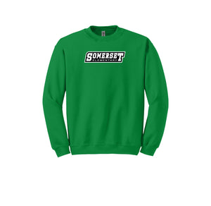 Somerset Elementary Spirit Wear 2023-24 On-Demand-Adult Unisex Crewneck Sweatshirt On-Demand Typographic Logo