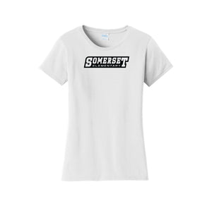 Somerset Elementary Spirit Wear 2023-24 On-Demand-Womens Fan Favorite Tee On-Demand Typographic Logo