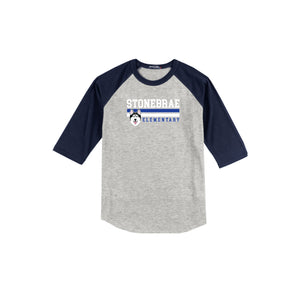 Stonebrae Elementary Spirit Wear 2023-24 On-Demand-Adult Unisex Baseball Tee On-Demand