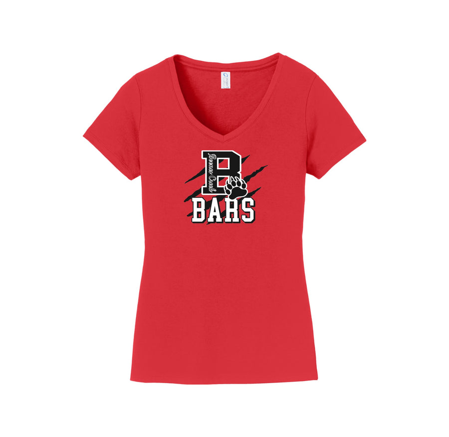 Boones Creek Elementary Spirit Wear 2023-24 On-Demand-Women's Fan Favorite V-Neck Tee On-Demand