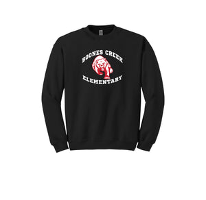 Boones Creek Elementary Spirit Wear 2023-24 On-Demand-Adult Unisex Crewneck Sweatshirt On-Demand Bear Logo