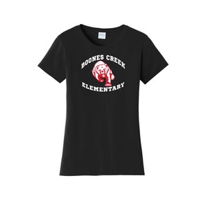 Boones Creek Elementary Spirit Wear 2023-24 On-Demand-Womens Fan Favorite Tee On-Demand Bear Logo