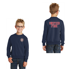 Sublette-Youth Unisex Port & Co Crewneck Sweatshirt