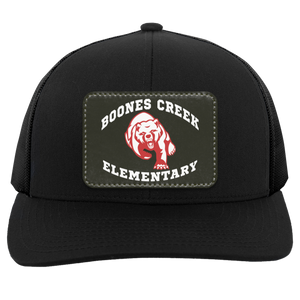 Boones Creek Elementary Spirit Wear 2023-24 On-Demand-104C Trucker Snap Back - Rectangle Patch