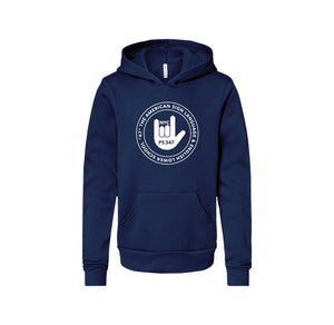 P.S. 347 ASL School Spirit Wear 2023/24 On-Demand-Youth Unisex Premium Sponge Fleece Pullover Hoodie On-Demand