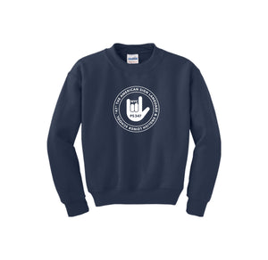 P.S. 347 ASL School Spirit Wear 2023/24 On-Demand-Youth Unisex Crewneck Sweatshirt On-Demand