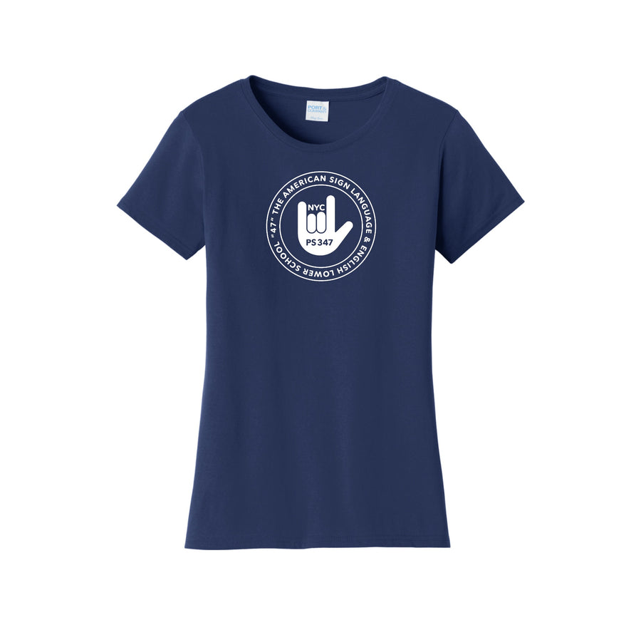 P.S. 347 ASL School Spirit Wear 2023/24 On-Demand-Women's Fan Favorite Tee On-Demand