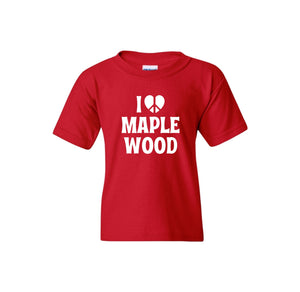 Maplewood Elementary Spirit Wear 2023-24 On-Demand-Youth Unisex T-Shirt I love Design