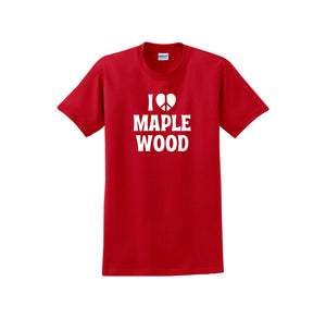 Maplewood Elementary Spirit Wear 2023-24 On-Demand-Adult Unisex T-Shirt I love Design