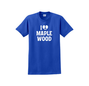 Maplewood Elementary Spirit Wear 2023-24 On-Demand-Adult Unisex T-Shirt I love Design