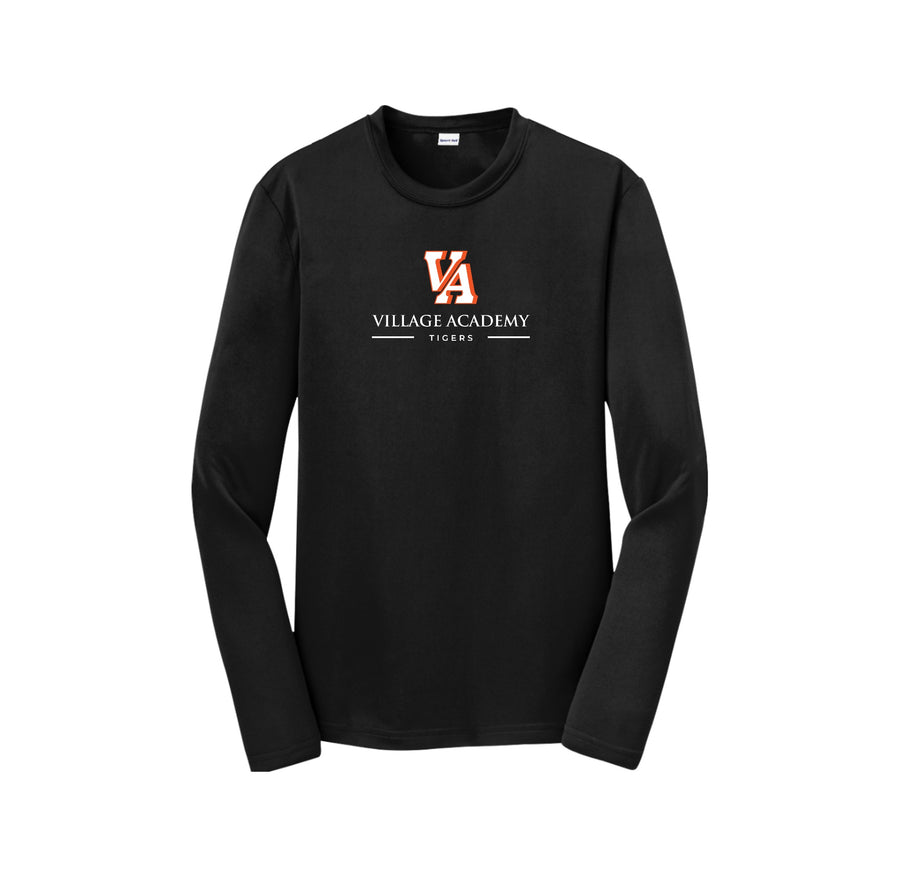 Village Academy Spirit Wear 2023-24 On-Demand-Youth Unisex Dri-Fit Long Sleeve Tee On-Demand VA Logo