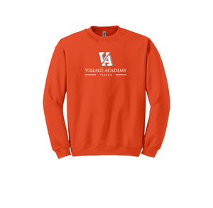 Village Academy Spirit Wear 2023-24 On-Demand-Adult Unisex Crewneck Sweatshirt On-Demand VA Logo