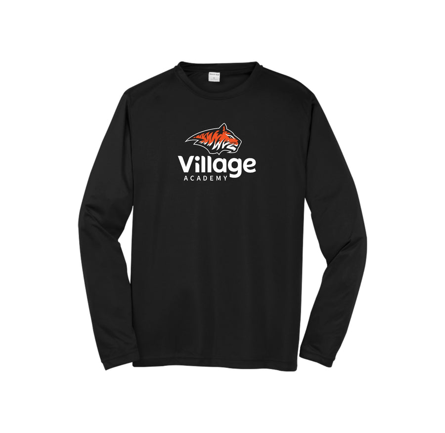 Village Academy Spirit Wear 2023-24 On-Demand-Adult Unisex Dri-Fit Long Sleeve Tee On-Demand