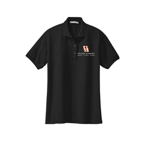 Village Academy Spirit Wear 2023-24 On-Demand-Womens Silk Touch Polo On-Demand VA Logo