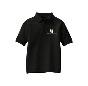 Village Academy Spirit Wear 2023-24 On-Demand-Youth Unisex Polo On-Demand VA Logo