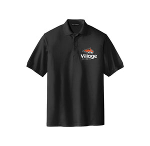 Village Academy Spirit Wear 2023-24 On-Demand-Adult Unisex Polo On-Demand Tiger Logo