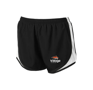 Village Academy Spirit Wear 2023-24 On-Demand-Womens Sport-Tek Cadence Short On-Demand Tiger Logo