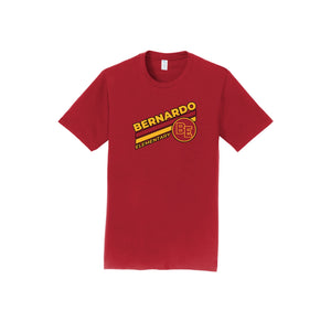 Bernardo Elementary-Adult Unisex Fan Favorite Premium Tee Stripe Logo