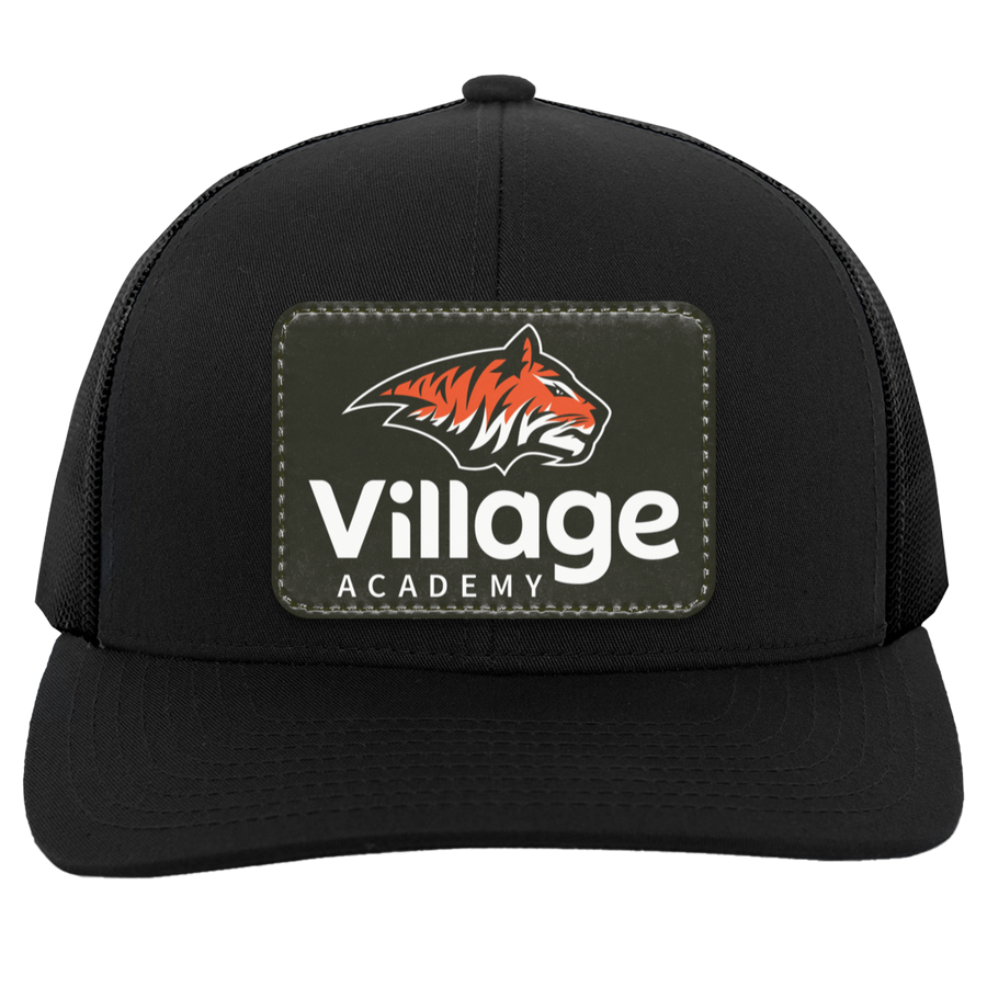 Village Academy-104C Trucker Snap Back - Rectangle Patch