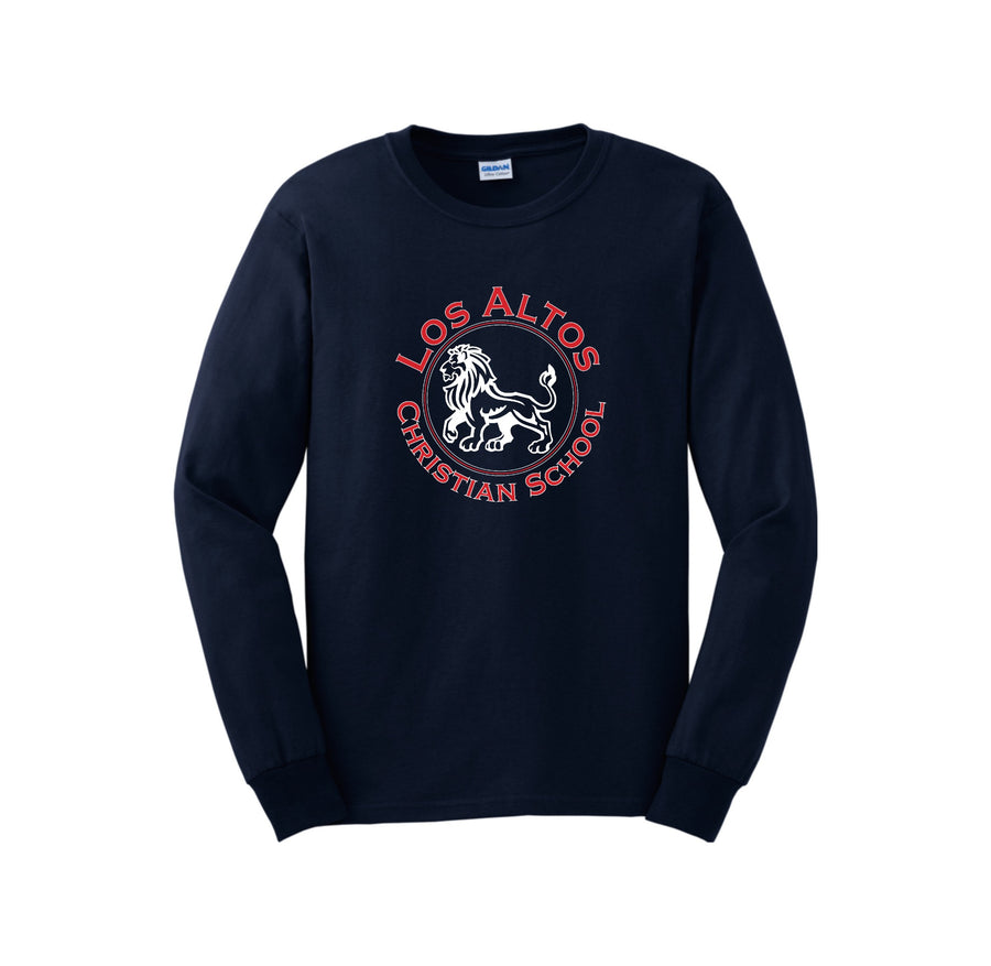 LACS P.E Uniforms-Adult Unisex Long Sleeve Tee On-Demand