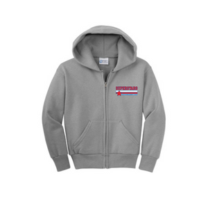 Stockard-Youth Unisex Full-Zip Hooded Sweatshirt On-Demand