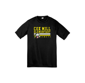 Cox Mill Elementary-Youth Unisex Dri-Fit Shirt On-Demand Stripe Logo