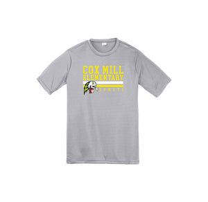 Cox Mill Elementary-Youth Unisex Dri-Fit Shirt On-Demand Stripe Logo