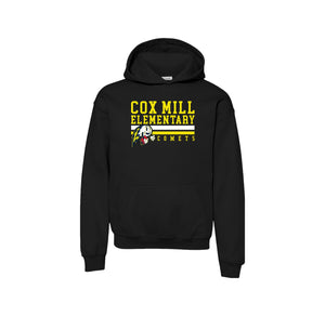 Cox Mill Elementary Spirit Wear 2024 On-Demand-Youth Unisex Hoodie On-Demand Stripe Logo