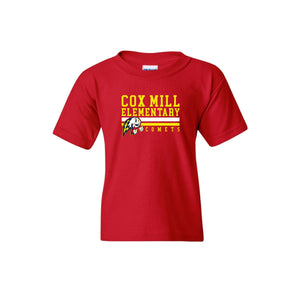 Cox Mill Elementary Spirit Wear 2024 On-Demand-Youth Unisex T-Shirt On-Demand Stripe Logo