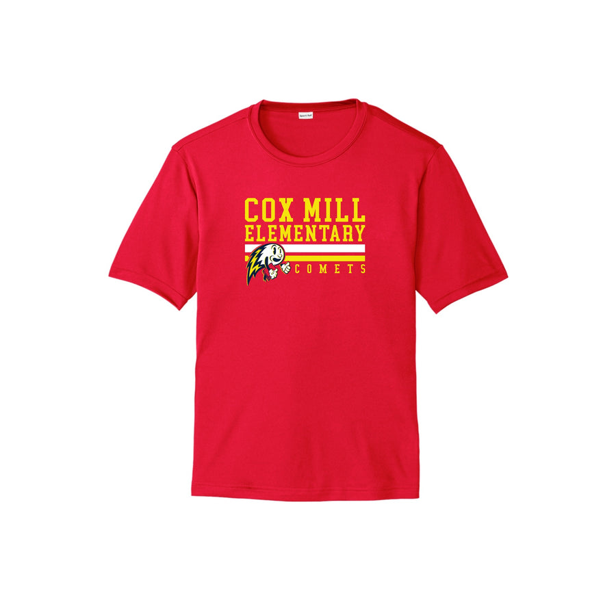 Cox Mill Elementary-Adult Unisex Dri-Fit Shirt On-Demand Stripe Logo