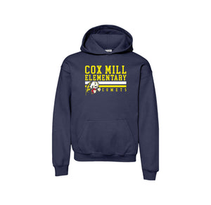 Cox Mill Elementary Spirit Wear 2024 On-Demand-Youth Unisex Hoodie On-Demand Stripe Logo