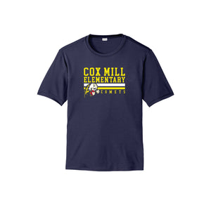 Cox Mill Elementary-Adult Unisex Dri-Fit Shirt On-Demand Stripe Logo