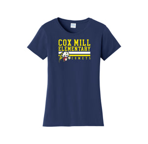 Cox Mill Elementary-Womens Fan Favorite Tee On-Demand Stripe Logo