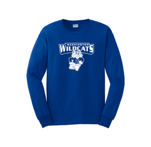 Washington Wildcats-Adult Unisex Long Sleeve Tee On-Demand