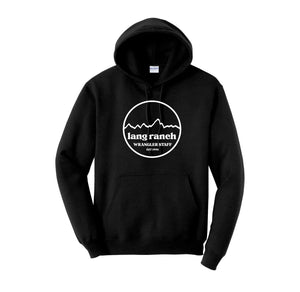 Lang Ranch STAFF Spirit Wear 2024-25 ON DEMAND-Adult Unisex Hoodie Round Est 1988 Staff Logo