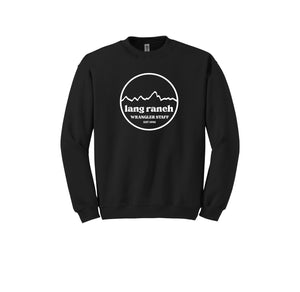 Lang Ranch STAFF Spirit Wear 2024-25 ON DEMAND-Adult Unisex Crewneck Sweatshirt Round Est 1988 Staff Logo