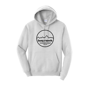 Lang Ranch STAFF Spirit Wear 2024-25 ON DEMAND-Adult Unisex Hoodie Round Est 1988 Staff Logo