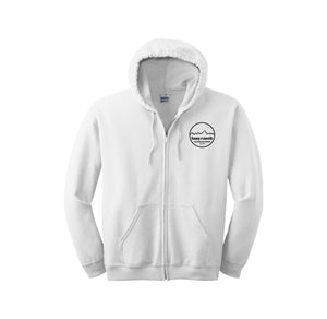 Lang Ranch STAFF Spirit Wear 2024-25 ON DEMAND-Adult Unisex Full-Zip Hooded Sweatshirt Round Est 1988 Staff Logo