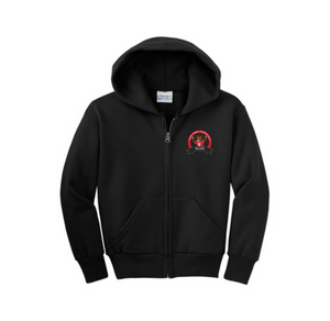 Olde Creek Elementary Spirit Wear On-Demand-Youth Unisex Full-Zip Hooded Sweatshirt On-Demand