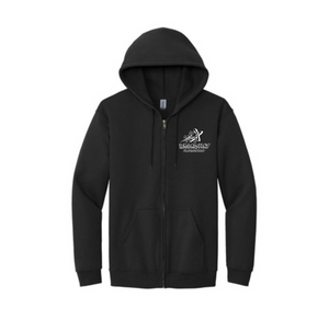 Broadway Elementary Spirit Wear 2024 On-Demand-Adult Unisex Full-Zip Hooded Sweatshirt On-Demand