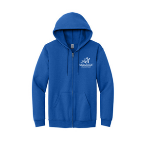 Broadway Elementary Spirit Wear 2024 On-Demand-Adult Unisex Full-Zip Hooded Sweatshirt On-Demand