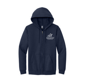 Broadway Elementary Spirit Wear 2024 On-Demand-Adult Unisex Full-Zip Hooded Sweatshirt On-Demand