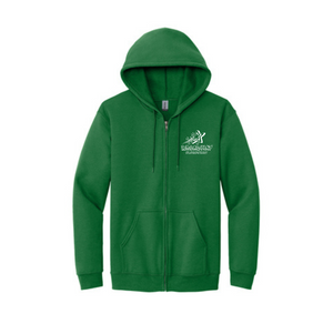 Broadway Elementary Spirit Wear 2024 On-Demand-Adult Unisex Full-Zip Hooded Sweatshirt On-Demand