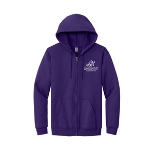 Broadway Elementary Spirit Wear 2024 On-Demand-Adult Unisex Full-Zip Hooded Sweatshirt On-Demand