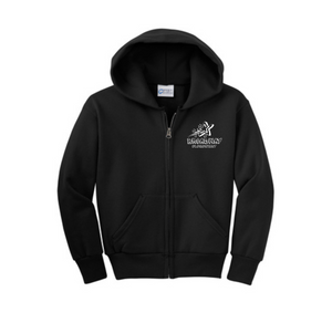 Broadway Elementary Spirit Wear 2024 On-Demand-Youth Unisex Full-Zip Hooded Sweatshirt On-Demand