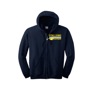 Saigling Elementary Spirit Wear 2023-24 On-Demand-Adult Unisex Full-Zip Hooded Sweatshirt On-Demand