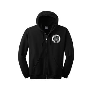 Somerset Elementary Spirit Wear 2023-24 On-Demand-Adult Unisex Full-Zip Hooded Sweatshirt On-Demand Circle Logo