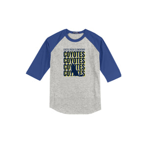 Castle Rock Elementary-Adult Unisex Baseball Tee On-Demand